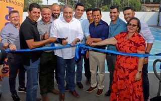 Em Palmeirópolis, Laurez Moreira destacou investimentos futuros tanto na área da educação como de infraestrutura no município