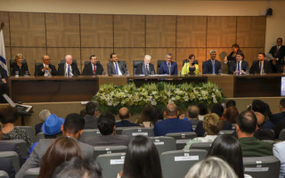 Governador Wanderlei Barbosa participa da posse da nova gestão do TRE-TO 