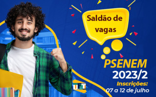 As inscrições começam dia 07 e seguem até o dia 12 de julho.