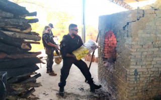 Incineração ocorreu em uma cerâmica no município vizinho de Dueré.