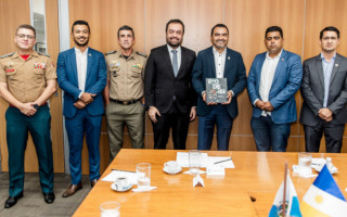 Gestores trataram sobre o intercâmbio técnico que o Tocantins está buscando em parceria com às forças de segurança pública do Rio de Janeiro.