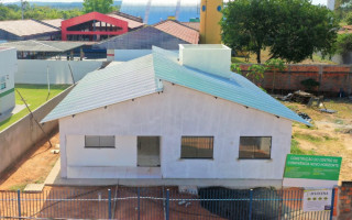 O espaço, de quase 170 metros quadrados, está na etapa de acabamento.