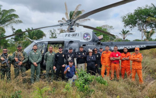 O Estado do Maranhão também apoiou as buscas disponbilizando uma aeronave.