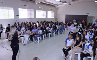 Palestra Delegada Suzana Fleury no Colégio Dom Alano