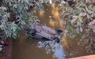 Acidente ocorreu nesta sexta-feira, 25, em uma estrada vicinal da cidade de Nova Olinda.