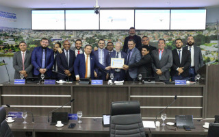 A cerimônia foi realizada na Sala das Sessões da Câmara Municipal de Araguaína. 