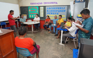 Ministério Público esteve na aldeia Mariazinha para ouvir reinvindicações dos povos indígenas. 