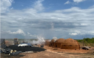 Carvoaria está localizada no município de Centenário (TO).