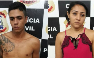 Fábio de Lira Santana, (24 anos) e de sua companheira, Idalene Neiva da Silva, de 32 anos