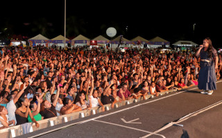 Cerca de 7 mil pessoas prestigiaram o evento, segundo estimativa da Polícia Militar 