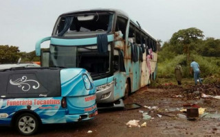 Acidente em rodovia no Tocantins