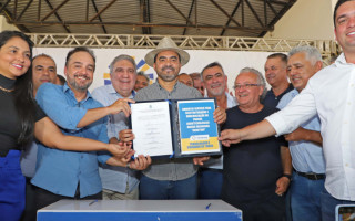 Ordem de Serviço para reestruturação e modernização do Parque Agrotecnológico foi assinada nesta terça-feira, 10.