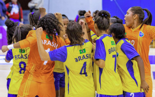 Time de futsal feminino do Tocantins vence a Ucrânia e garante vaga na final, que será disputada contra a França.