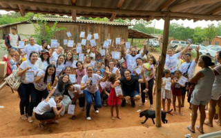 Ação foi realizada no último sábado 14, no setor Garavelo.