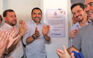 O governador Wanderlei Barbosa inaugurou, na manhã desta quinta-feira, 19, obras importantes no município de Filadélfia.