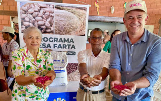 Secretário de Estado da Agricultura e Pecuária, Jaime Café, destacou a importância do Programa Mesa Farta 