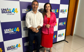 Prefeito Wagner Rodrigues ao lado da senadora Dorinha 