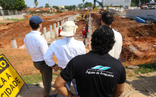 Projeto de Saneamento está com mais de 50% das obras concluídas