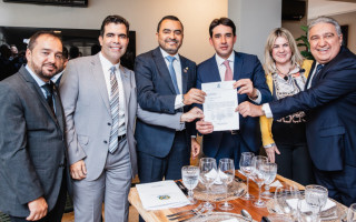 Governador Wanderlei Barbosa entrega ofício ao ministro Sílvio Costa Filho firmam cooperação técnica para viabilizar Hidrovia Araguaia-Tocantins