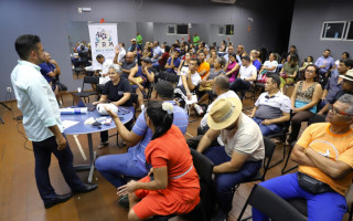 No encontro, os participantes deram sugestões e debateram a formulação de políticas públicas que vão impulsionar as atividades culturais em Araguaína