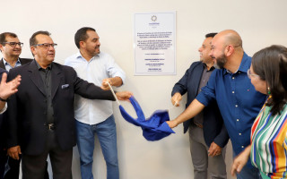 Governador Wanderlei Barbosa inaugurou o novo anexo da Seduc e o Centro de Mídias Educacionais nesta terça-feira, 7.