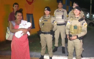 A equipe que atendeu a ocorrência era composta pelo Sargento Washington e os soldados Moraes,  Benjamin e Loureiro.