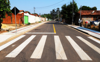 Setor Itatiaia em Araguaína recebeu infraestrutura de drenagem, ruas pavimentadas e calçadas acessíveis
