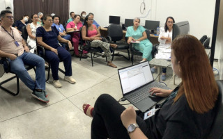 Treinamento no Hospital Regional de Araguaína 