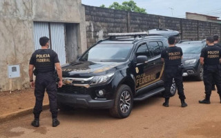 Policiais Federais cumprem mandado em Palmas. 