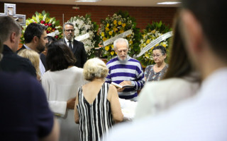 Velório do juiz Sândalo Bueno foi realizado no Pleno do TJTO.
