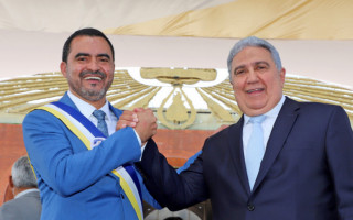 Enquanto cumpre agenda em Dubai, governador Wanderlei Barbosa transmite chefia do Poder Executivo ao vice-governador Laurez Moreira