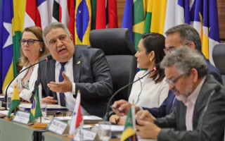Vice-governador Laurez Moreira marca presença na reunião do Conselho Deliberativo da Superintendência do Desenvolvimento da Amazônia.