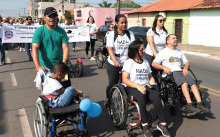Em setembro, prefeitura e associação realizaram a 5ª Semana Municipal de Conscientização da Pessoa com Deficiência, que contou com audiência pública, fórum, caminhada, entre outras ações
