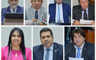 Deputados que assinam o projeto.