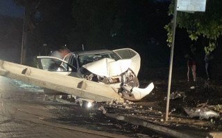 Somente em Palmas, foram registradas quatro ocorrências com postes.