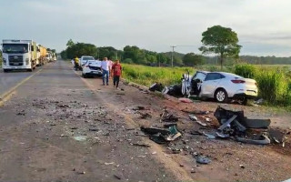 Acidente aconteceu no km 158 da BR-153, em Araguaína.