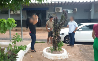 Adenizio da Silva Souza, de 36 anos, deixa a Casa de Prisão Provisória de Araguaína (CPPA).