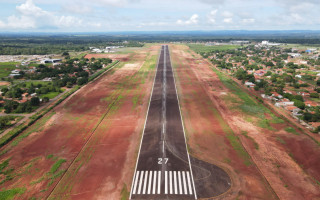 As obras incluem ainda um novo estacionamento, nova área para passageiros e a duplicação da Av. Dionísio Farias, que dá acesso ao aeroporto pela BR-153.
