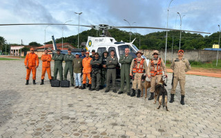 Missão que busca por criança indígena na Ilha do Bananal recebe apoio do Helicóptero do MT