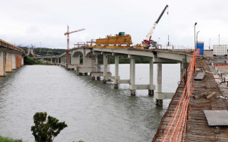  Com 85% concluída, Ponte de Porto Nacional é a maior obra de infraestrutura em andamento do Estado 