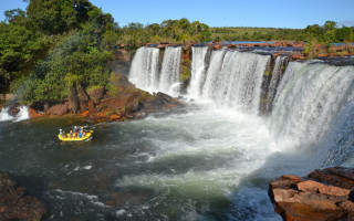 Rafting na Cachoeira da Velha, Jalapão
