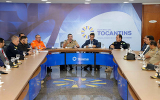 Em coletiva no Palácio Araguaia, Governo do Tocantins anuncia 2,5 mil policiais para o Carnaval