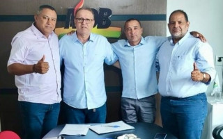 Marcelo Miranda, Edson Neiva,  Domingos Deraldo e Dional Sena