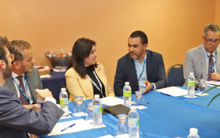 Reunião entre governador Wanderlei Barbosa e a ministra do Planejamento, Simone Tebet