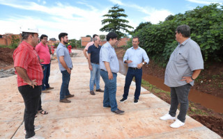 Prefeito Wagner Rodrigues acompanhou parte da vistoria dos auditores, principalmente nas obras da Av. Siqueira Campos