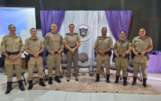  A cerimônia contou ainda com o depoimento de uma das mulheres assistidas pela patrulha do 2º BPM