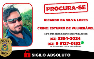 Ricardo da Silva Lopes, 37 anos, condenado a oito anos de reclusão