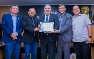 Honraria foi concedida pela Câmara Municipal da cidade