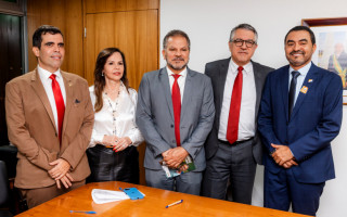 Ricardo Ayres, Professora Dorinha, Deocleciano Gomes,  Alexandre Padilha e Wanderlei Barbosa