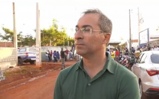 Prefeito Wagner Rodrigues durante entrega da UBS Pedro Pacífico